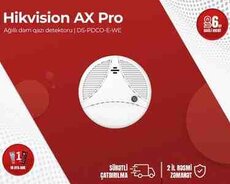 Ağıllı dəm qazl detektoru Hikvision AX Hybrid Pro DS-PDCO-E-WE