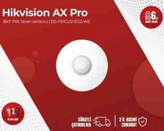 Simsiz PIR tavan sensoru Hikvision AX Hybrid Pro DS-PDCL12-EG2-WE