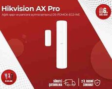 Simsiz qapı və pəncərə açılma sensoru Hikvision AX Hybrid Pro DS-PDMCK-EG2-WE