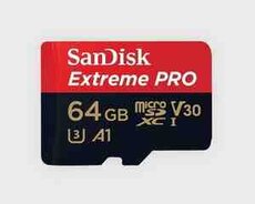 Sandisk 64GB Extreme Pro Microsd