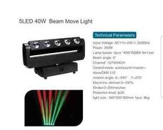 5 LED 40W Beam Move Light