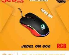 Jedel Gm806 RGB Macro Gaming Mouse (Oyun Siçanı)