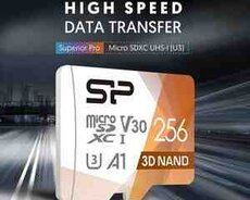 Yaddaş kartı Silicon Power 256GB 3D nand