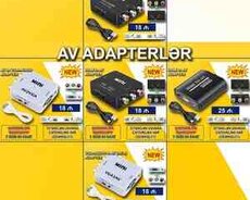 AV,RCA çevirici adapterlər