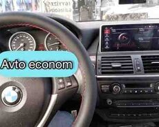 BMW E71 android monitoru