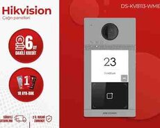 Çağrı paneli Hikvision DS-KV8113-WME1