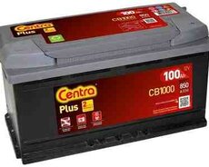 Centra 100ah 12v akkumulyatoru