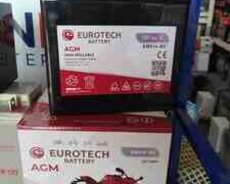 Eurotech agm 12 volt 14 ah akkumulyatoru