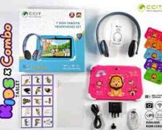 CCİT 7 Kids Tablet Headphones Set uşaq planşeti