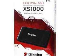 Kingston XS1000 1TB USB-A 3.2 Gen 2 External SSD