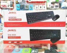 Wireless simsiz klaviatura və kompüter siçanı Jedel