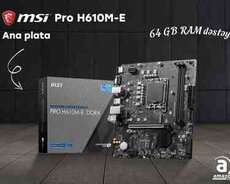 Ana plata MSI PRO H610M-E DDR4 LGA1700