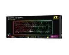 Gaming klaviatura 2E KG360 RGB 68 Wireless Black