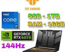 Asus Tuf 15 Fx507 i7 13 Gen RTX 4070 Gaming