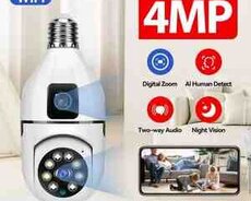 Lampa ip wifi kamera v380