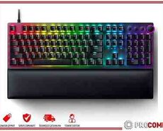 Razer Keyboard Huntsman V2 RGB 108key Red Switch USB RU Black