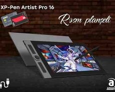 Xp-pen Artist Pro 16 Graphics Drawing Tablet Monitor X3 Stylus Tilt 8192 Glove