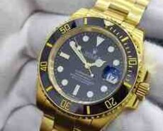Rolex Submariner Date Gold Black qol saatı