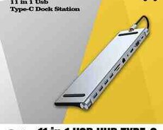 USB Type-C Dock Station 11 in 1