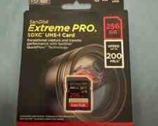 Sandisk Extreme Pro SD Card 256 GB