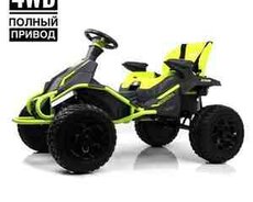 Elektrikli avtomobil Buggy S888SS 4WD yaşıl