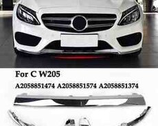 Mercedes W205 xrom nikel kantı
