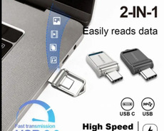 Lenovo Usb Flash Sürücü 2tb Çift Kullanımlı Otg Çift Flash B