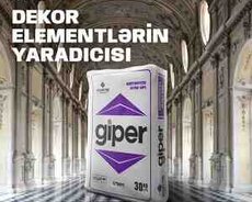 Giper kartonpiyer ultra gips