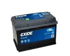 Akkumulyator EXIDE Excell 74 Ah R+ EB740