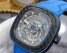 Sevenfriday S302 Carbon Blue qol saatı