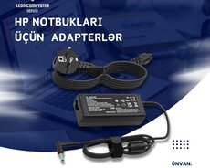 Noutbuk "hp" adapteri